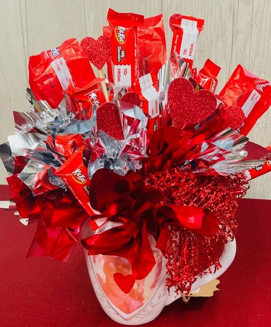 Valentine Candy Bouquet